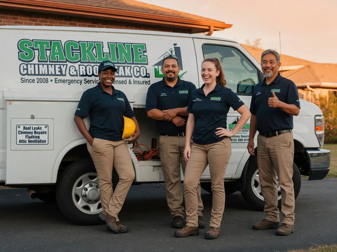 Chimney flashing repair company in Barre, MA